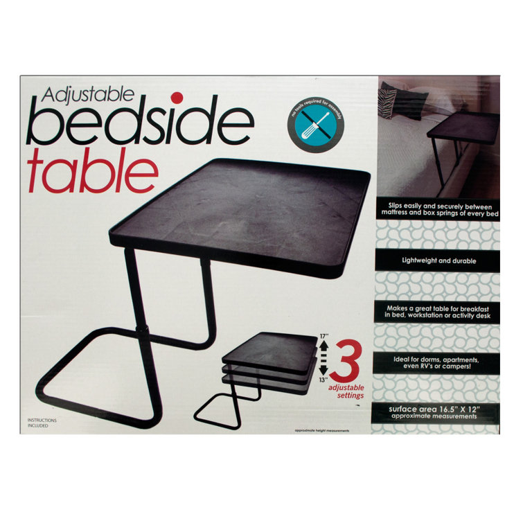 Rebrilliant MultiPurpose Adjustable Tray Table & Reviews Wayfair Canada